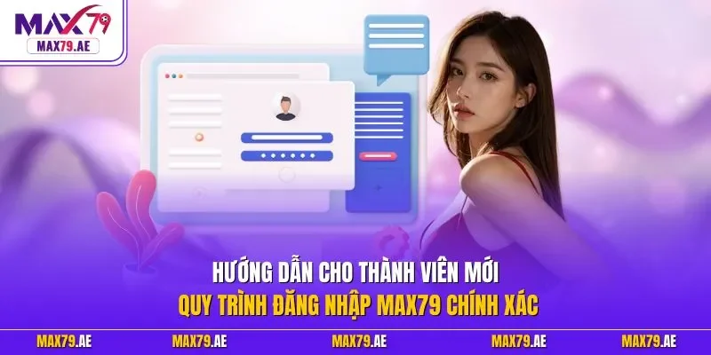 Hướng dẫn cho thành viên mới quy trình đăng nhập MAX79 chính xác